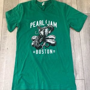 Pearl Jam 2018 Tour Boston T-Shirt Size S